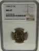 1943-D Jefferson Nickel, MS67 – A High-Grade Wartime Classic Heritage Pastime