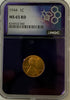 1944 Lincoln Wheat Cent – NGC MS65 RD | Gem Uncirculated | WWII Era Copper Issue
