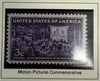 1944 U.S. 3¢ Motion Picture Industry Commemorative Stamp – 50th Anniversary of American Film | Historic Hollywood Collectible Heritage Pastime