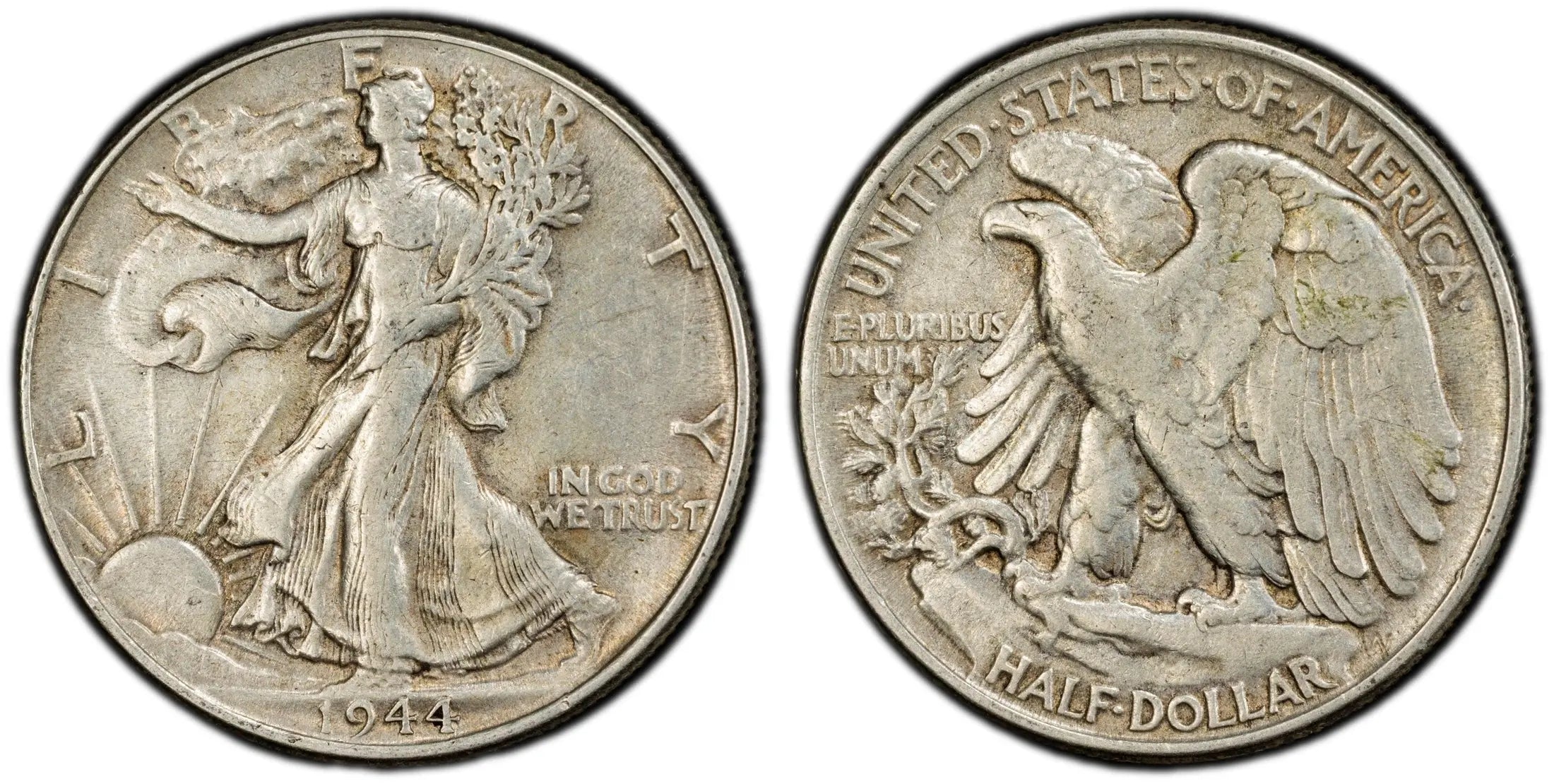1944 Walking Liberty Half Dollar – PCGS XF45 | 90% Silver WWII-Era Coin Heritage Pastime