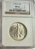 1945-D Walking Liberty Half Dollar MS64 – Classic U.S. Silver Coin in High Grade Heritage Pastime