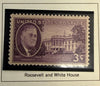 1945 U.S. Franklin D. Roosevelt Memorial Postage Stamp – Historic Presidential Tribute Heritage Pastime