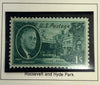 1945 U.S. Franklin D. Roosevelt Memorial Stamp – Hyde Park Commemorative | Historic Presidential Collectible Heritage Pastime