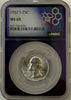 1952-S Washington Quarter – NGC MS65 | Gem Uncirculated | San Francisco Mint Silver Quarter