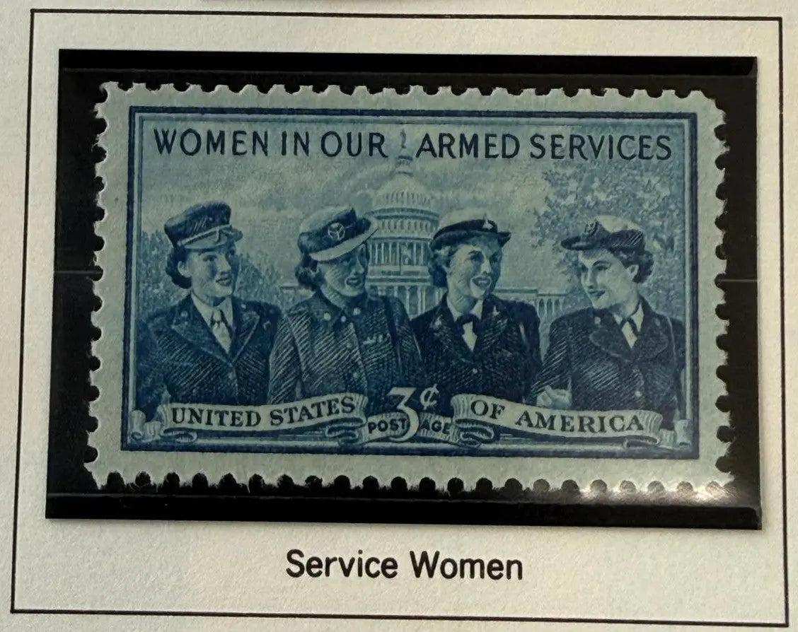 1952 U.S. 3¢ Women in the Armed Services Stamp – Historic Military Tribute Commemorative Heritage Pastime