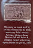 1953 U.S. 3¢ Louisiana Purchase Stamp – 150th Anniversary Commemorative Issue Heritage Pastime