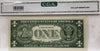 1957 $1 FR 1619 Silver Certificate S# A 81444894 A CGA-66 Heritage Pastime