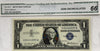 1957 $1 FR 1619 Silver Certificate S# A 81444895 A CGA-66 Heritage Pastime