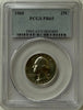 1960 Washington Quarter PCGS PR65 – Silver Proof Coin (90% Silver) Heritage Pastime
