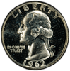 1962 Washington Quarter 25¢ – PCGS PR66 Proof Silver Coin | High-Grade 90% Silver Issue Heritage Pastime