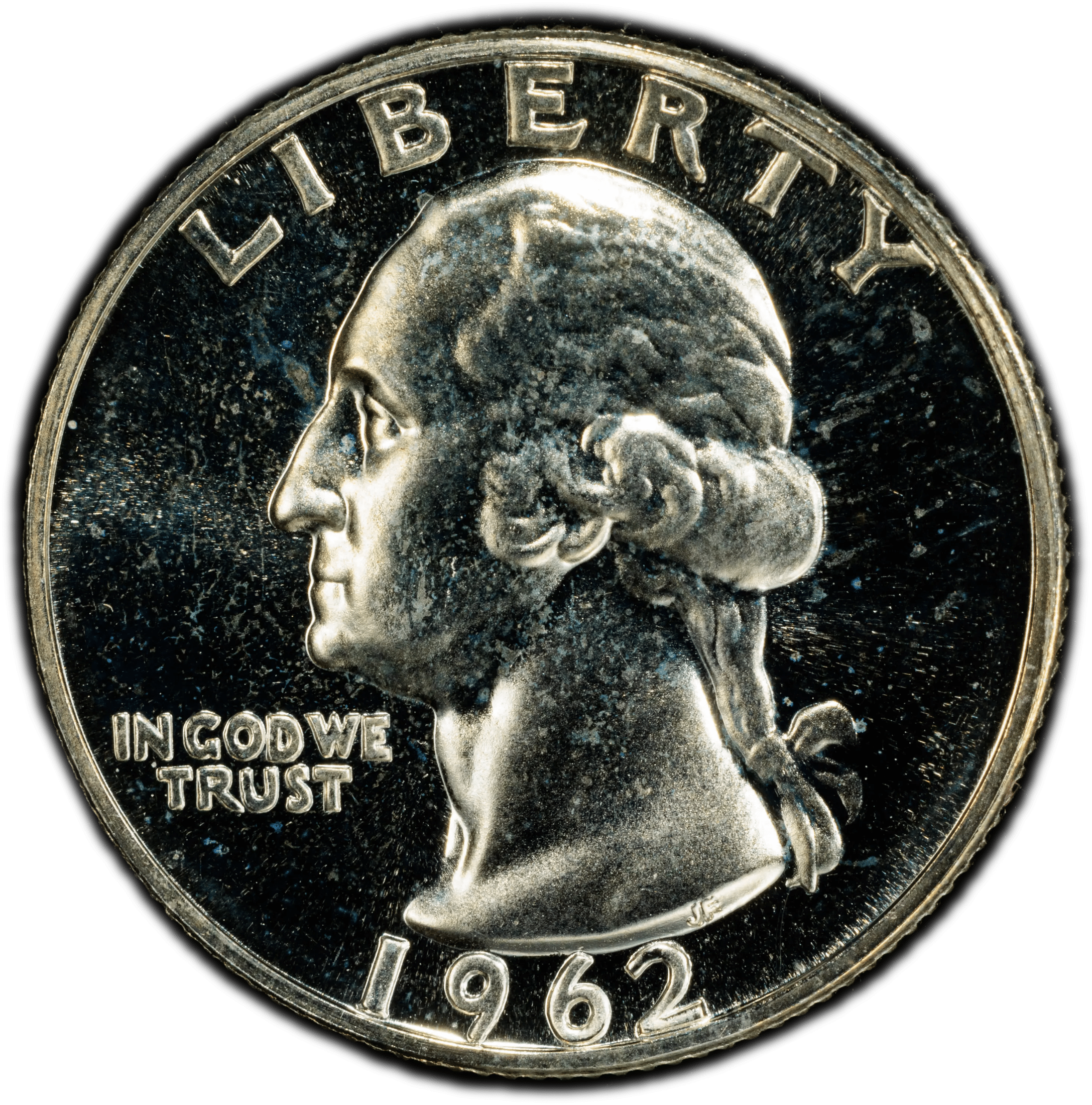 1962 Washington Quarter 25¢ – PCGS PR66 Proof Silver Coin | High-Grade 90% Silver Issue Heritage Pastime