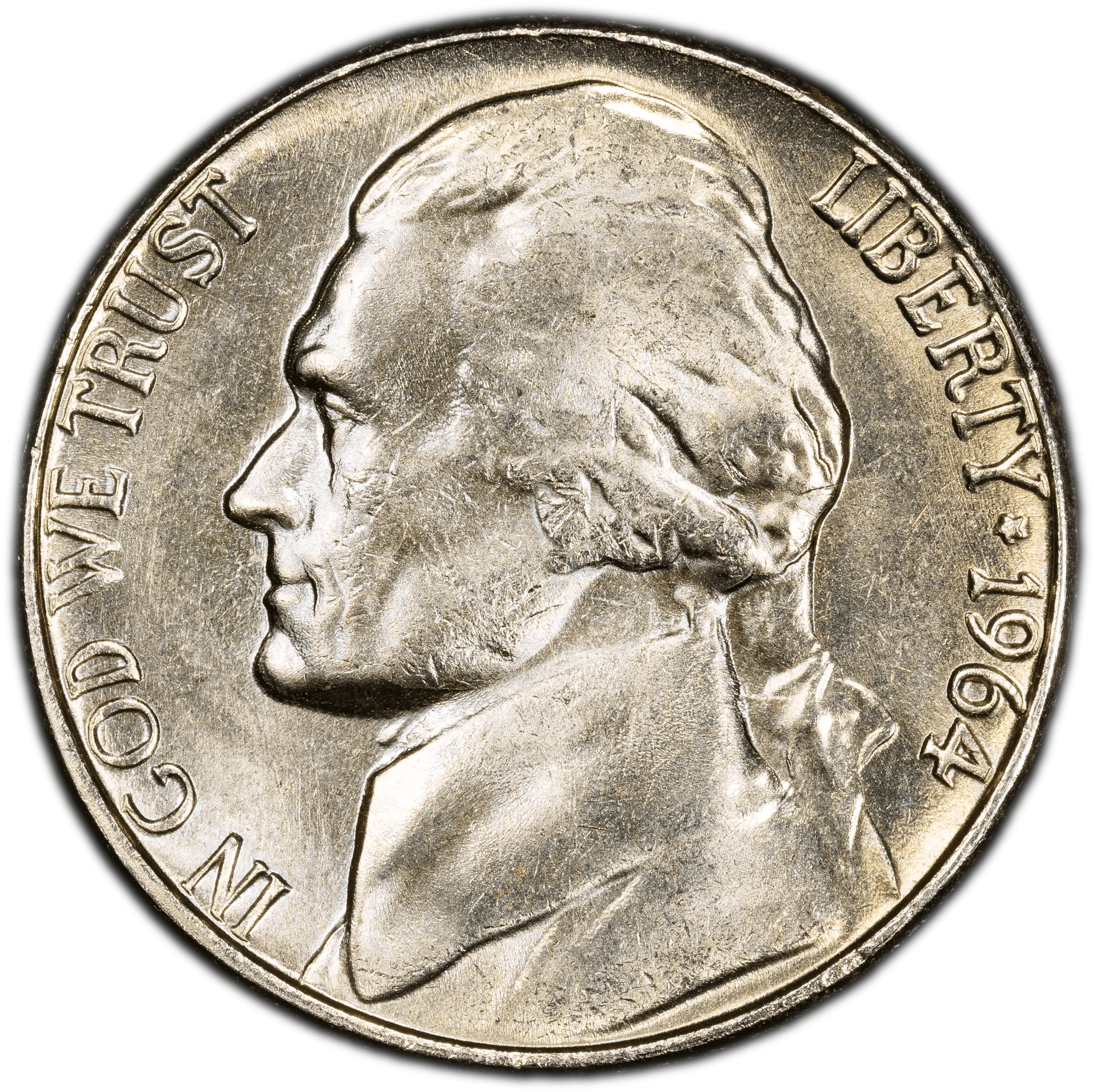 1964 Jefferson Nickel 5C – PCGS MS64 | Near-Gem Classic U.S. Coin Heritage Pastime