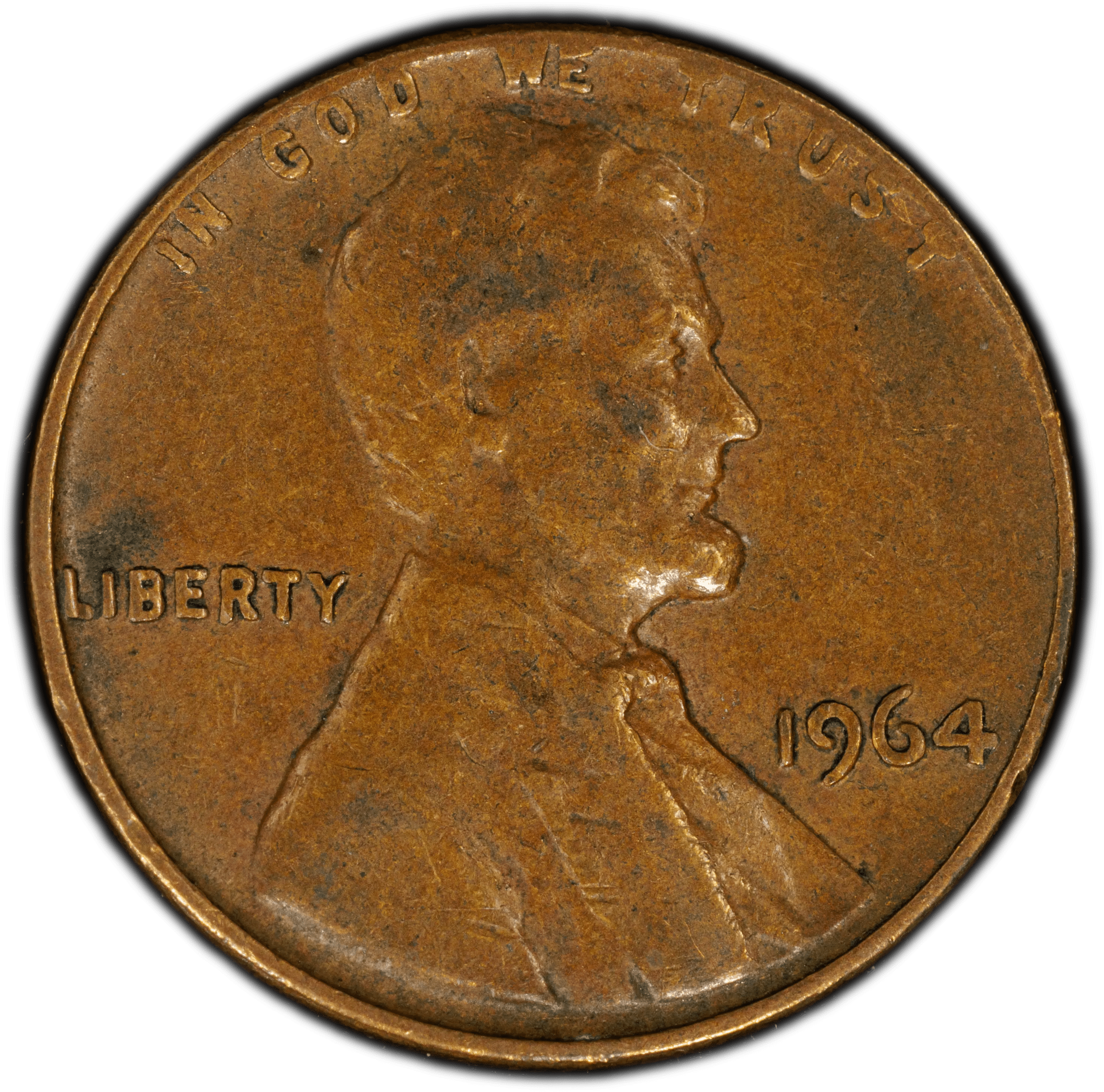 1964 Lincoln Memorial Cent – PCGS VF30BN – Classic Copper Issue Heritage Pastime