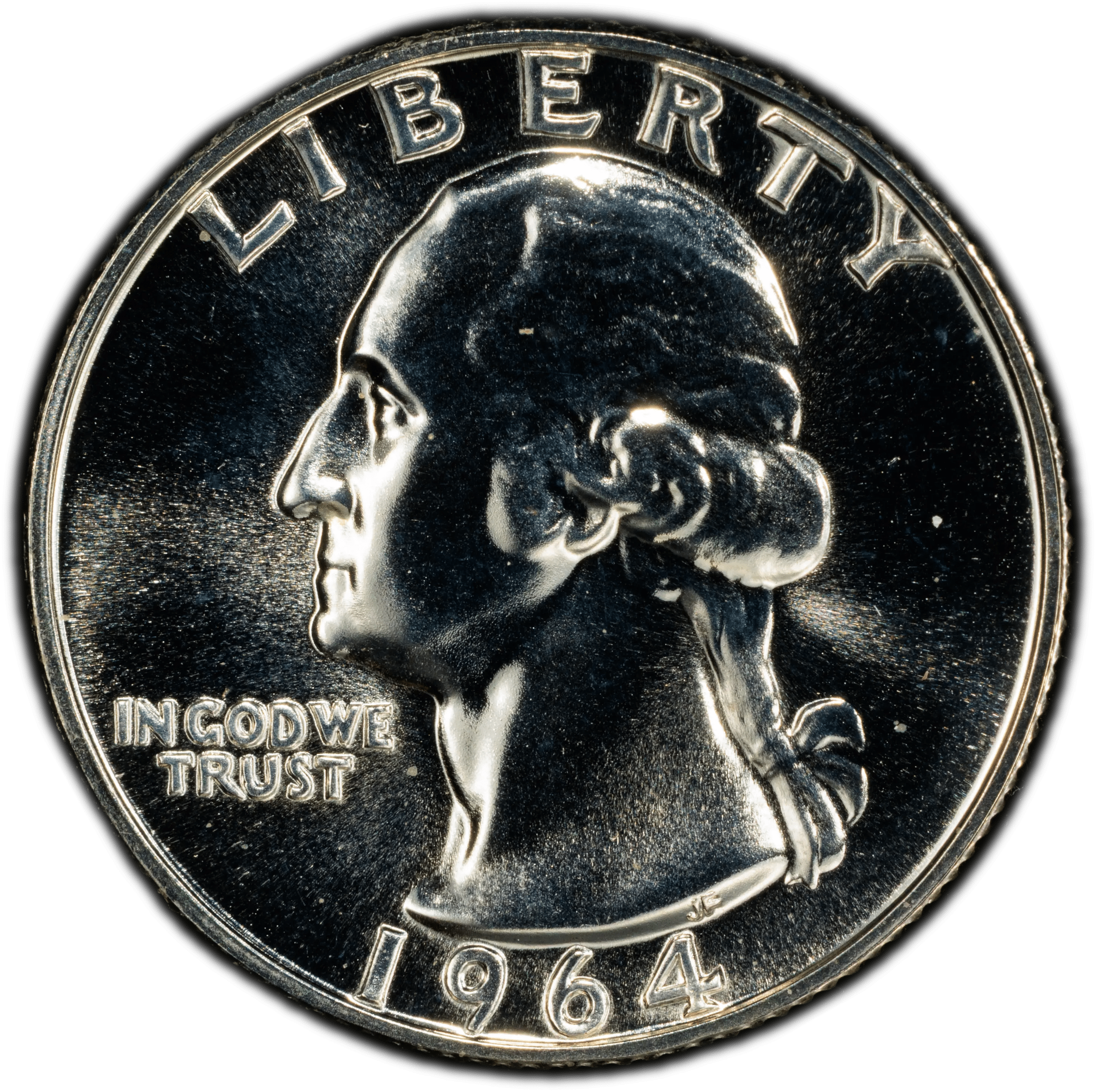 1964 Washington Quarter 25¢ – PCGS PR67 Proof Silver Coin | Superb Gem 90% Silver Final-Year Issue Heritage Pastime
