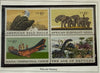 1970 United States 6¢ American Museum of Natural History Centennial Block of 4 Stamps – Scott #1413–1416 | Historic Science Issue Heritage Pastime