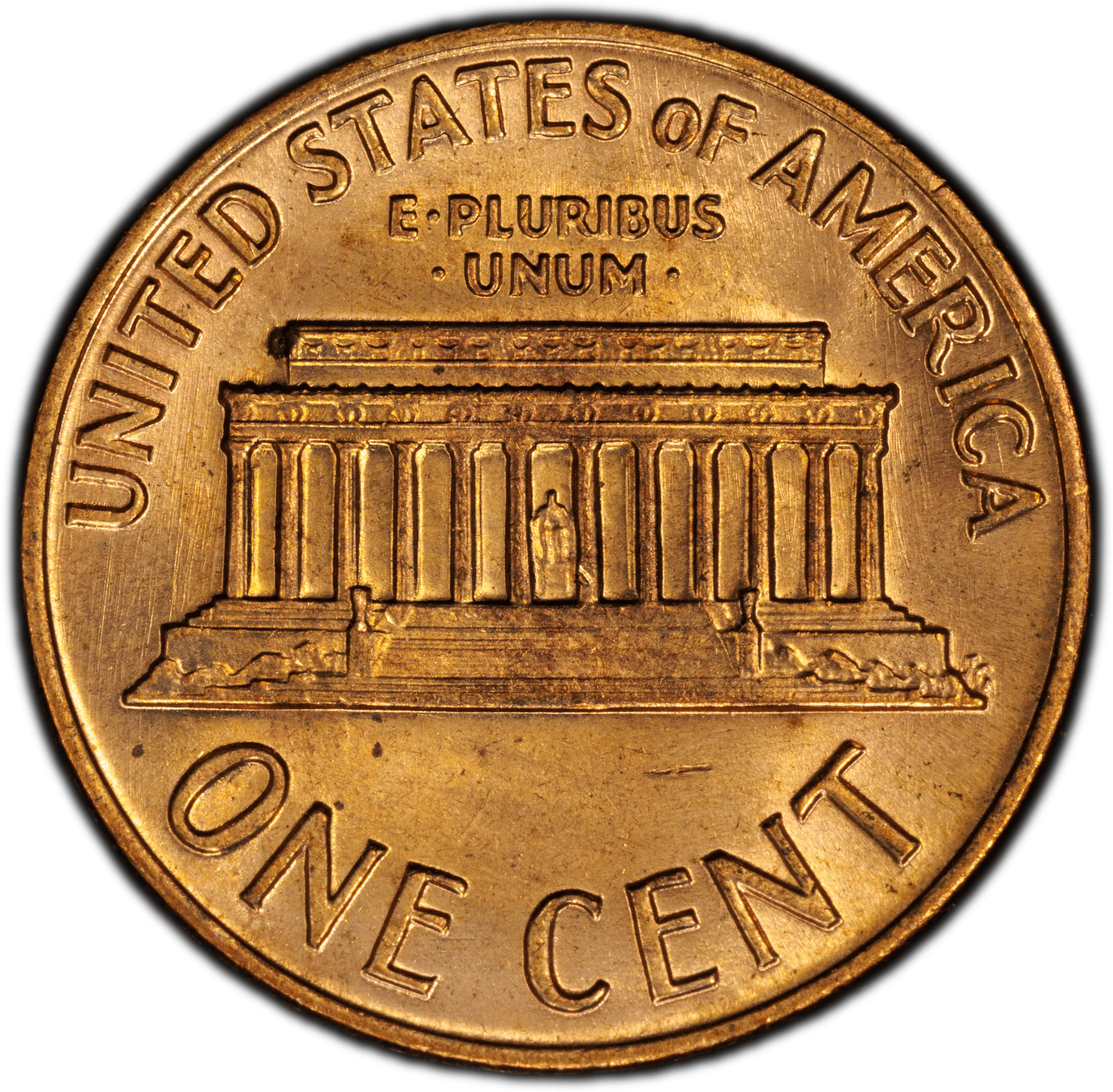 1971-S Lincoln Memorial Cent – PCGS MS64RD | San Francisco Mint | Brilliant Red Gem Copper Coin Heritage Pastime