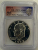 1972-S Eisenhower Silver Dollar Proof – ICG PR70 DCAM | 40% Silver | Austin Hutto Signature Heritage Pastime