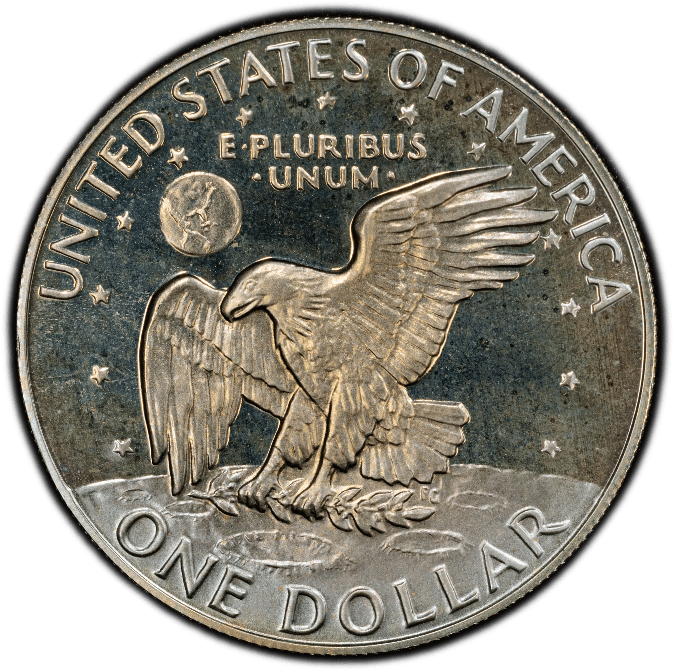 1977-S Eisenhower Dollar $1 – PCGS PR68 Cameo (CAM) Proof Coin | High-Grade Collector Issue Heritage Pastime