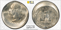 1978 Washington Quarter 25¢ – PCGS AU58 Off-Center Strike (20%) | Rare Mint Error Coin