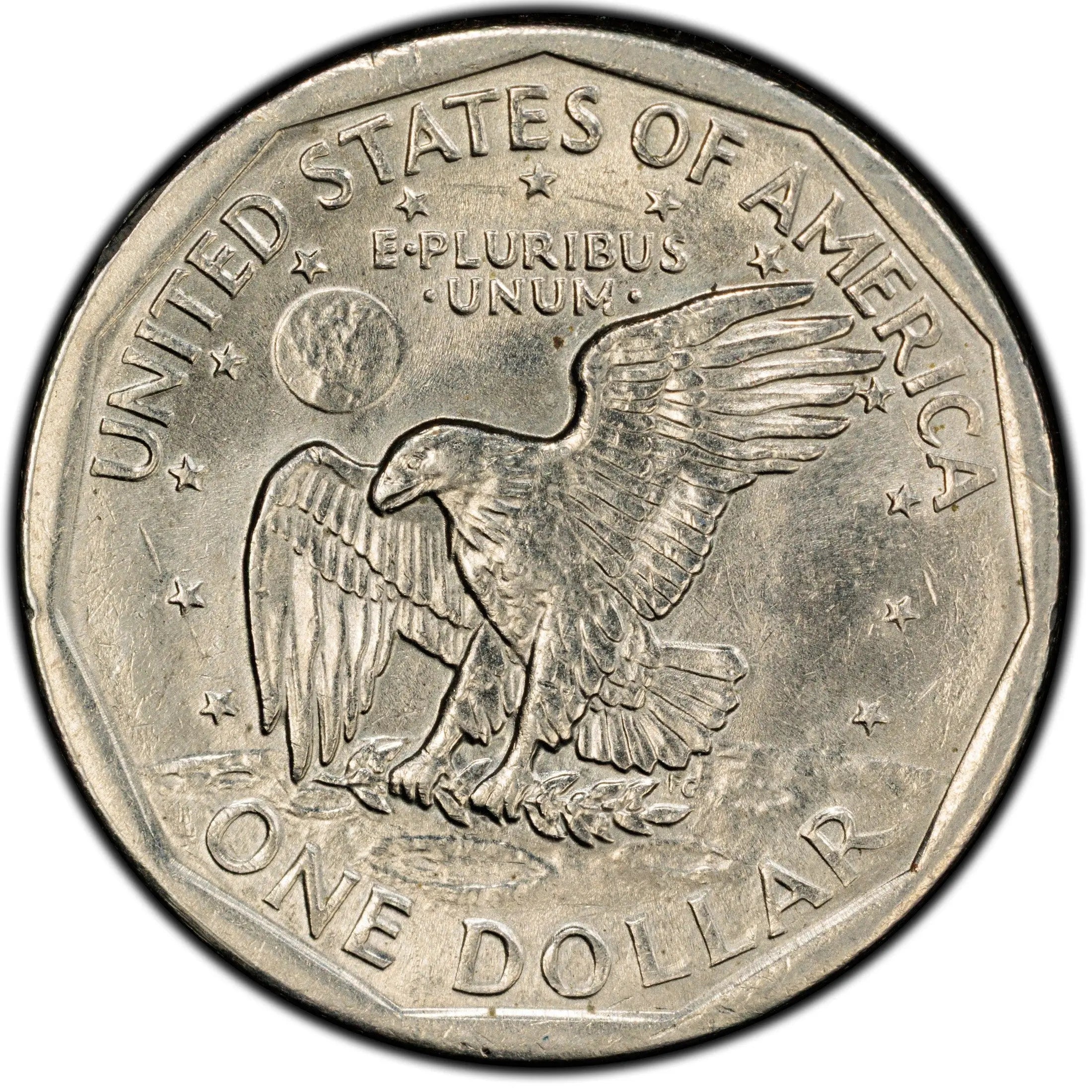 1979-P Susan B. Anthony Dollar – PCGS AU58 – Near Mint State First-Year Issue Heritage Pastime
