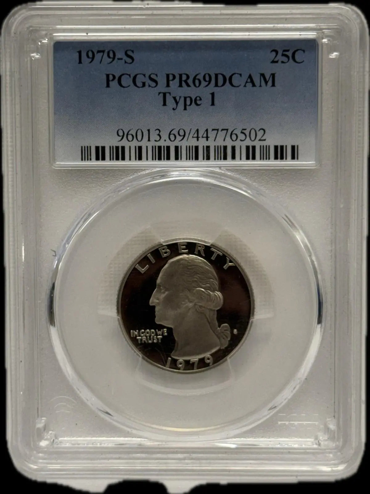 1979-S Quarter PCGS PR69DCAM Type 1 – Stunning Proof Coin, Exceptionally High Grade Coin Hub