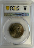 1980-S Susan B Anthony Dollar reverse with red toning in PCGS slab