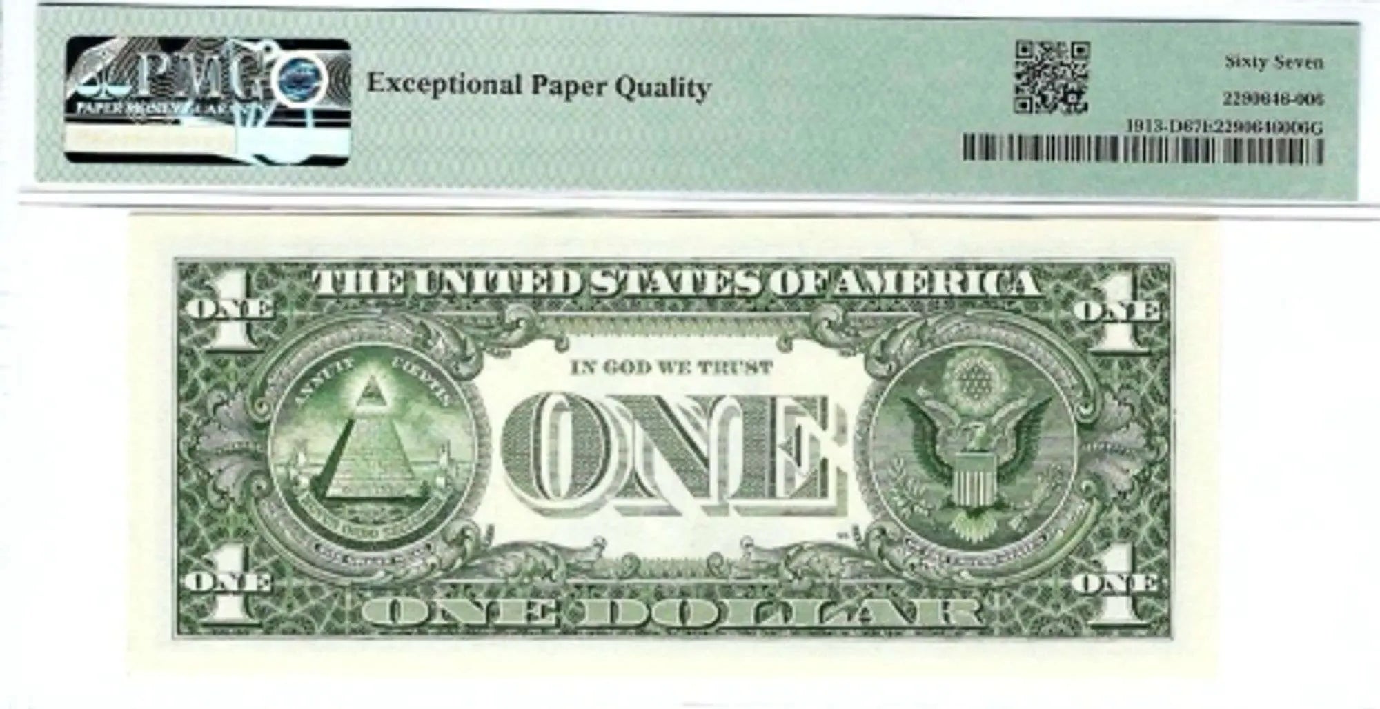 1985 $1 Cleveland Fancy Radar 96777769 PMG 67 EPQ! Superb Coin Hub