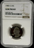 1985-S Washington Quarter 25¢ – Gem Proof – Stunning, Pristine Condition Heritage Pastime