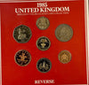1985 United Kingdom Brilliant Uncirculated Coin Collection – Royal Mint Original Set Heritage Pastime