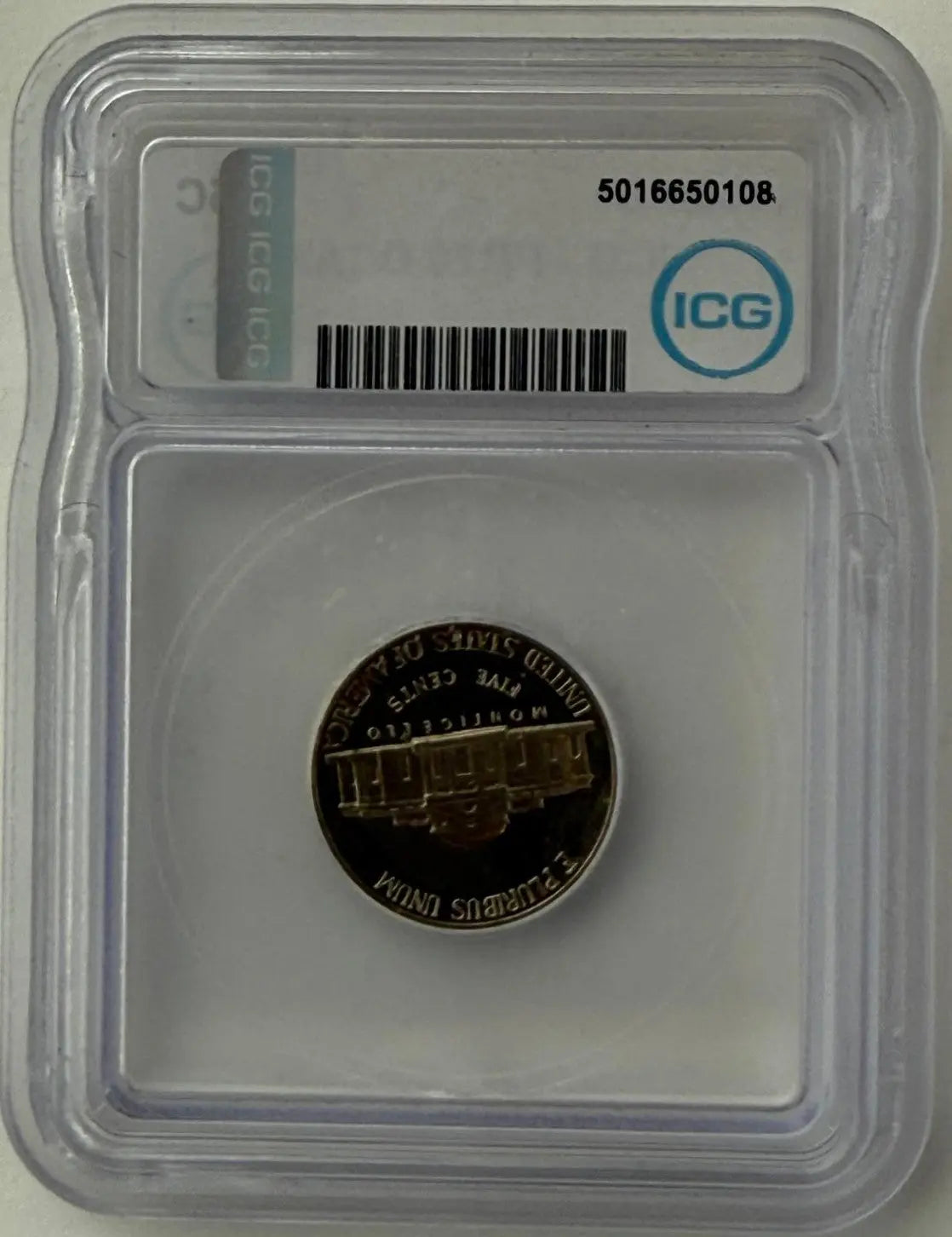 1988-S Jefferson Nickel Proof – ICG PR70 DCAM | Perfect Deep Cameo Gem Heritage Pastime