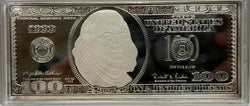 1999 $100 Franklin 1/4 Pound (4oz) Silver Proof – Rare and Collectible American Silver Coin