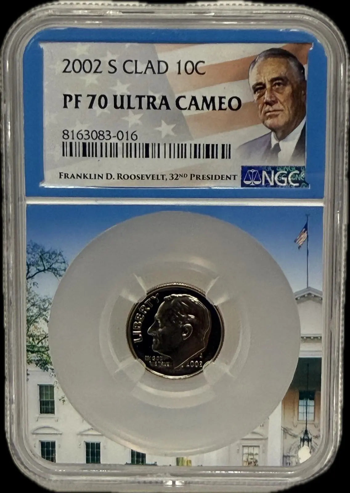 2002-S CLAD 10C PF70 ULTRA CAMEO – Exceptionally Rare and Perfectly Preserved U.S. Clad Coin" Coin Hub