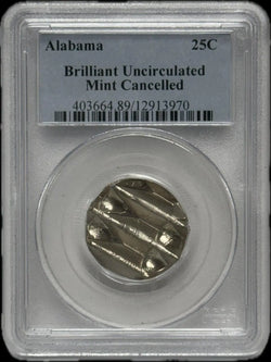 2003 Alabama Brilliant Uncirculated Quarter – Cancelled Mint Coin, Pristine Condition
