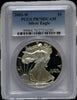 2003-W Silver Eagle $1 PCGS PR70 DCAM – Perfect Deep Cameo Proof, Exceptional Quality Heritage Pastime