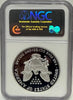 2005 Silver Eagle $1 PF70 Ultra Cameo – Flawless Proof with Stunning Contrast Heritage Pastime