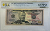 2006 $50 FRN PCGS 65 PPQ partial ladder serial IC01234500A