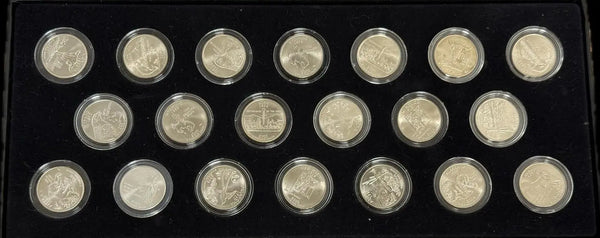 2007 & 2008 State Quarters Set – Complete Collection of Two Years Heritage Pastime