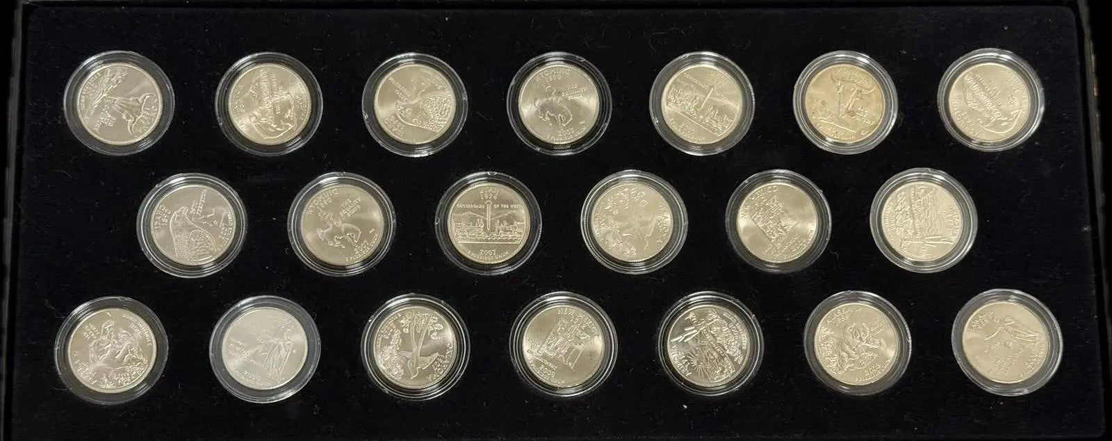 2007 & 2008 State Quarters Set – Complete Collection of Two Years Heritage Pastime
