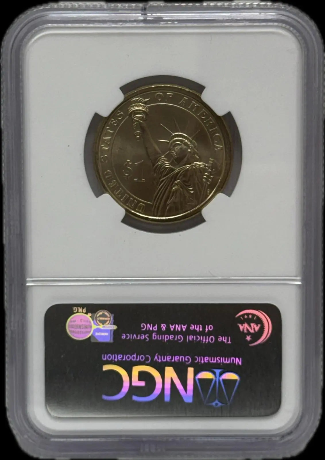 2007-S George Washington $1 Missing Edge Lettering MS65 – Rare Mint Error Coin Coin Hub