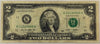 2009 $2 Federal Reserve Note – Thomas Jefferson – Serial K11124545A Heritage Pastime