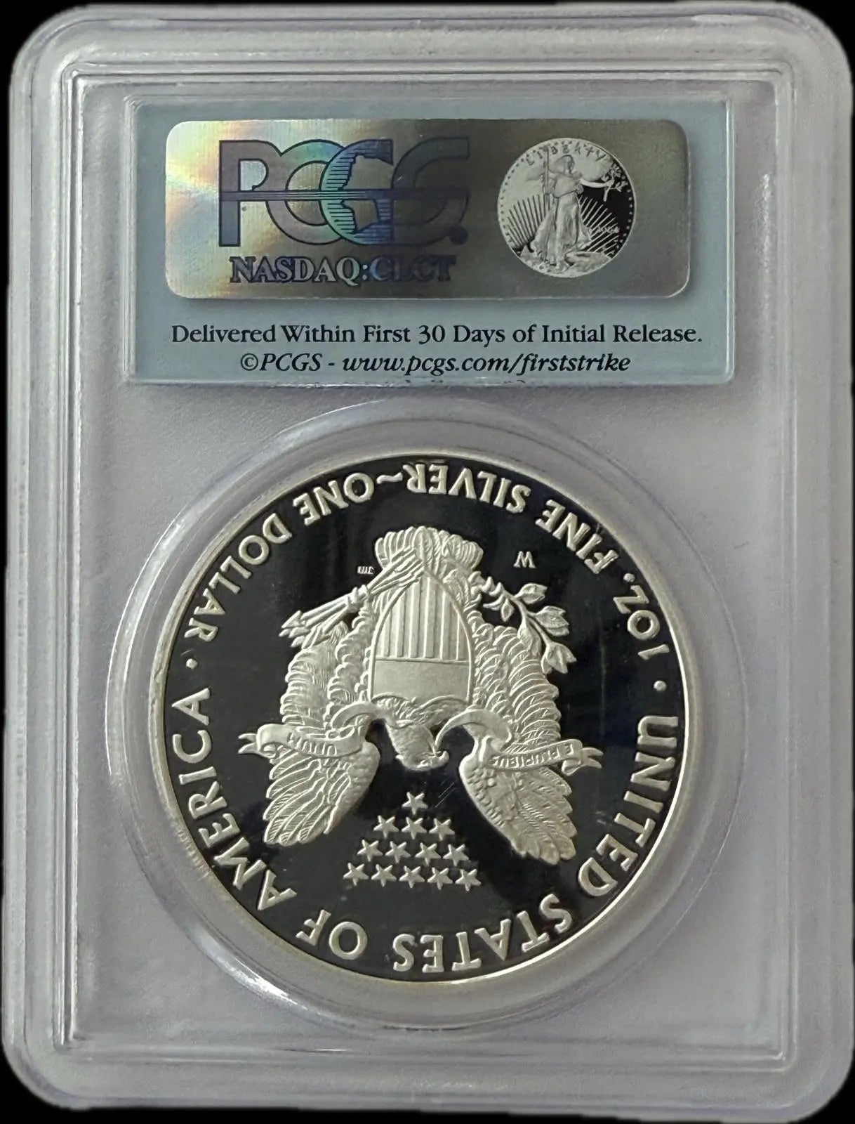 2011-W American Silver Eagle $1 – First Strike – PCGS PR70 Deep Cameo Heritage Pastime