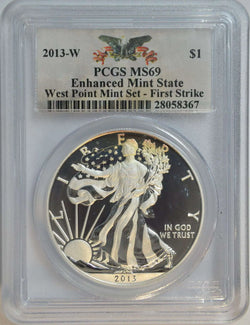 2013-W Silver Eagle $1 PCGS MS69 First Strike – Exceptional Early Release