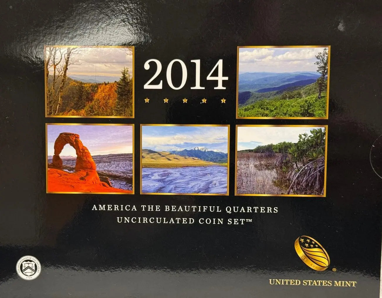 2014 America the Beautiful Quarters Uncirculated Set – Complete Collection Coins Coin Hub
