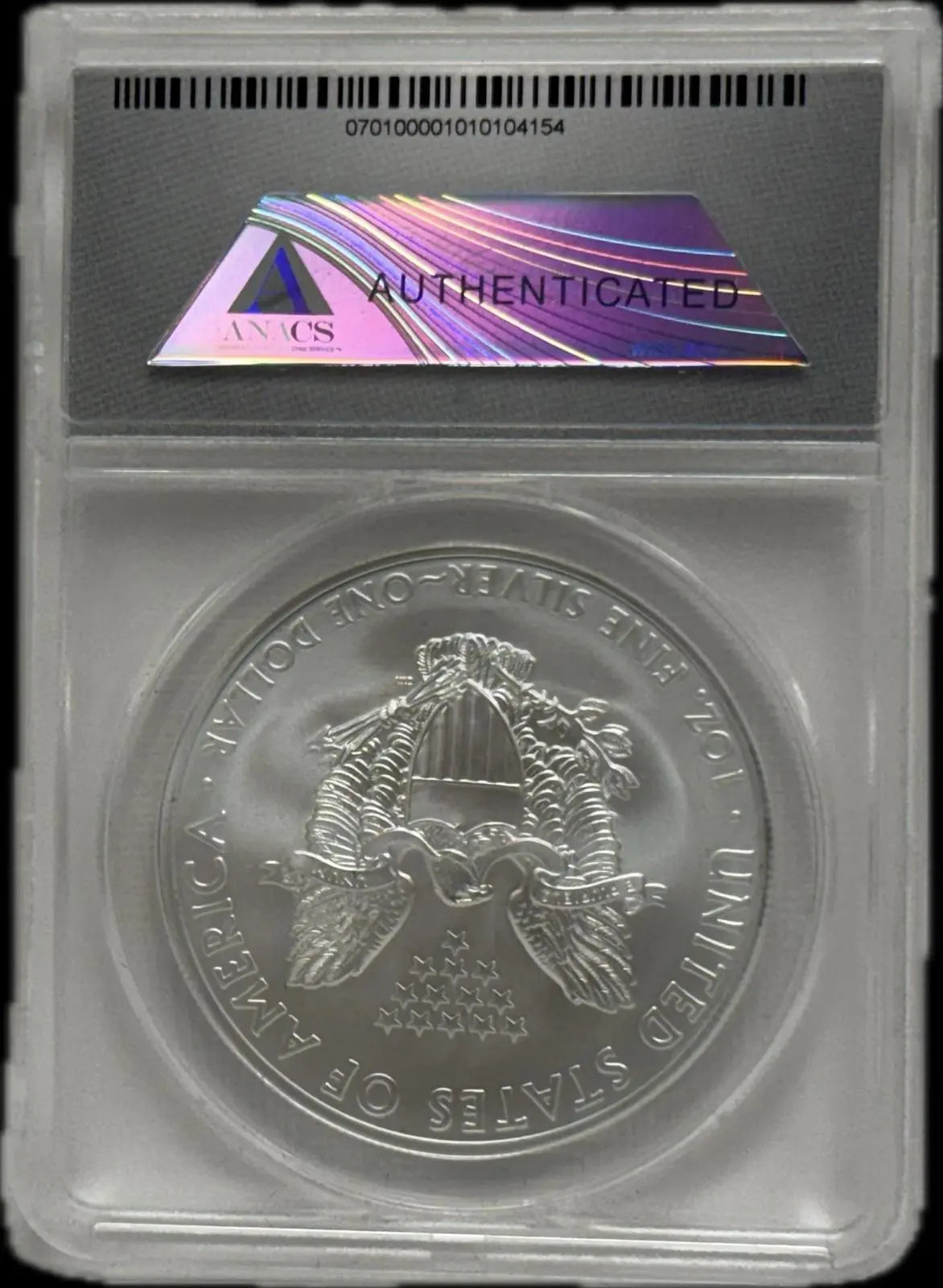 2014-S Silver Eagle $1 MS70 First Day of Issue – Perfect, #4,154 of 4,799 Limited Edition Coin Heritage Pastime