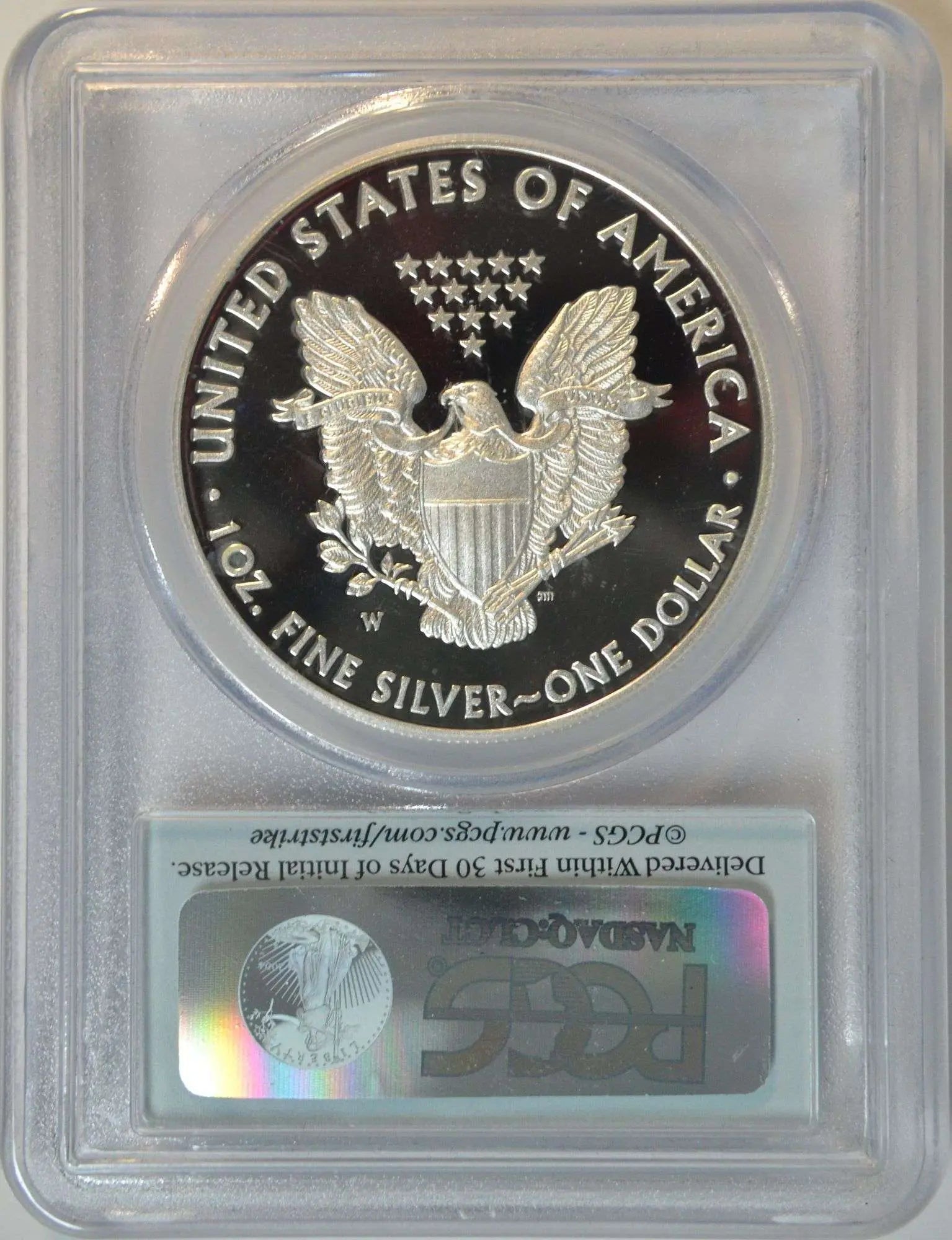 2015-W Silver Eagle $1 Gem Proof PR70DCAM – Florida FUN Show Edition, Flawless and Stunning Heritage Pastime