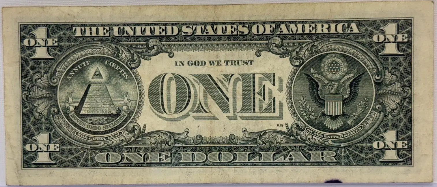 2017 A $1 PARTIAL LADDER Serial #F 123456-83 G Coin Hub