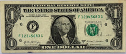2017 A $1 ESCALERA PARCIAL Número de serie F 123456-83 G
