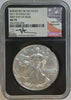2017-W Silver Eagle Signature Series Burnished MS70 First Day Issue – Scarce NGC Perfect Coin Heritage Pastime