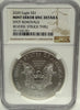 2020 Silver Eagle $1 Mint Error UNC Details – Spot Removals & Reverse Struck-Thru Heritage Pastime
