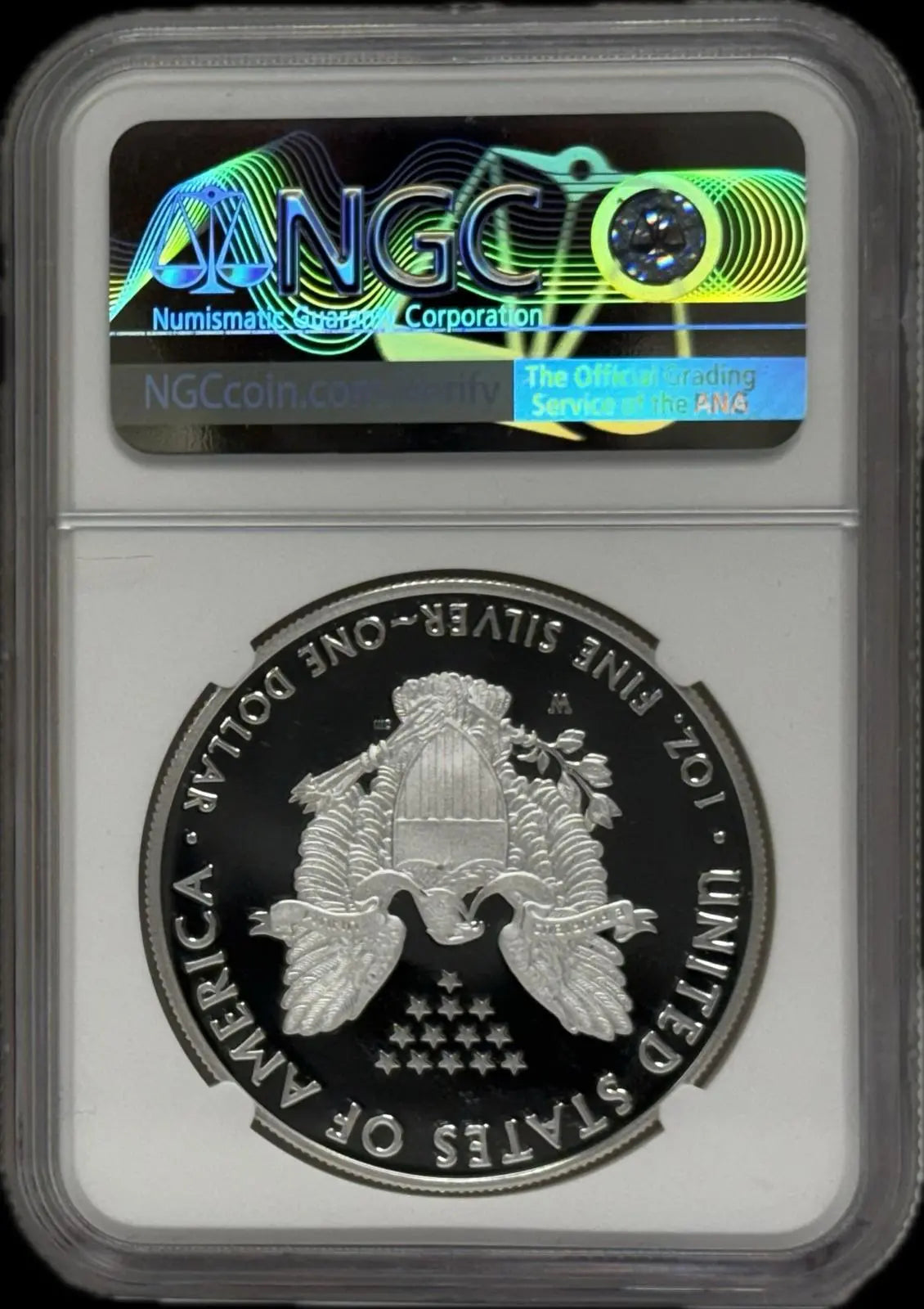 2020-W Silver Eagle $1 PF70 Ultra Cameo – Pristine Proof with Stunning Contrast Coin Hub